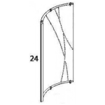24. Porta lateral esquerda burdeos