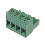 Conector plug-in para cartões electrónicos  Número de pólos: 3