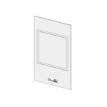 Vidro Frontal Para Tecnika Turbo Glass