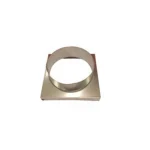 Entronque cGrelha pTubo de Ventilação 125 mm 170x170 - Ecoforest